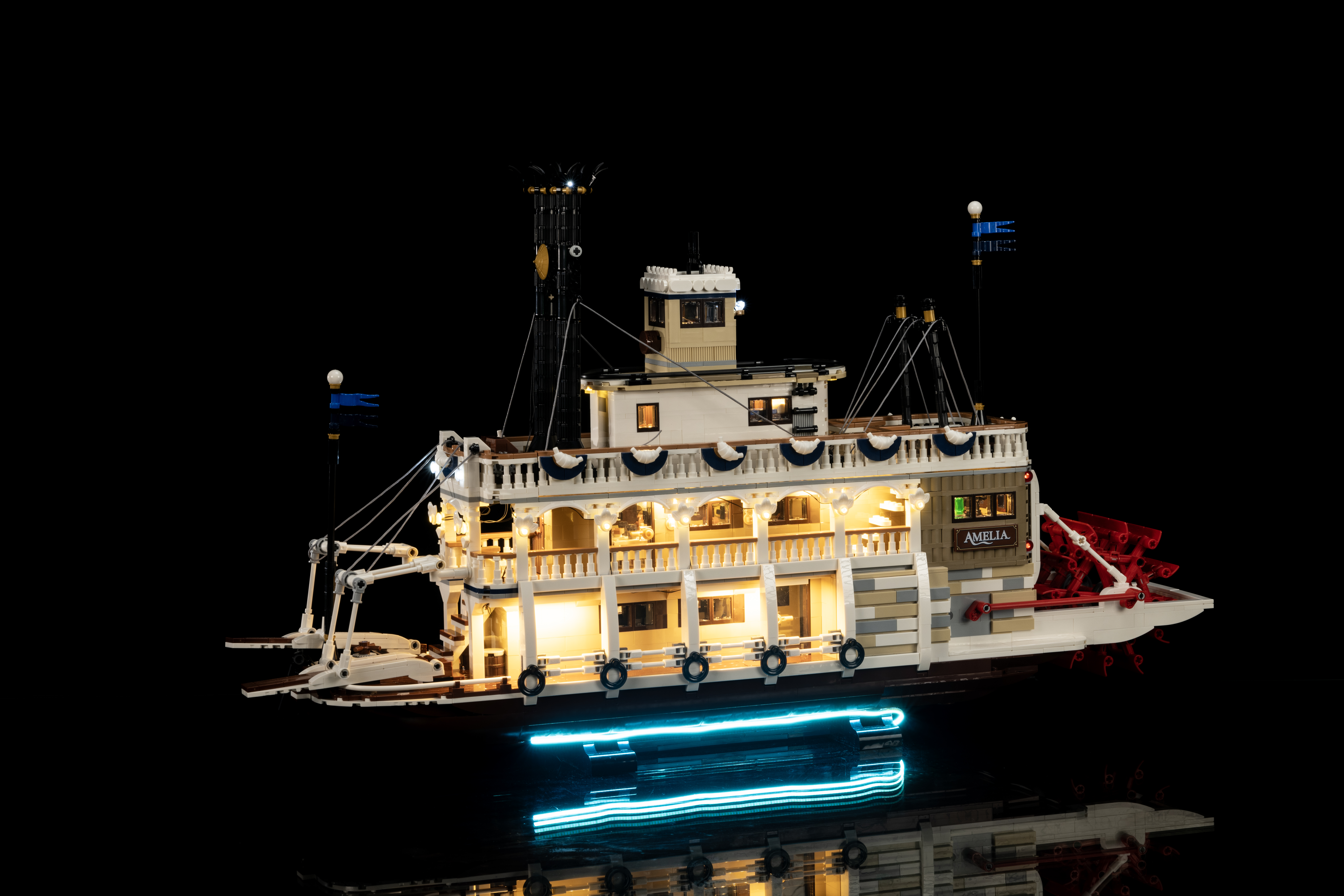 LED Lighting Kit for LEGO River Steamboat